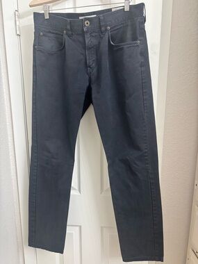 Billy Reid Men's Ashland pants 34 x 32 Navy Blue